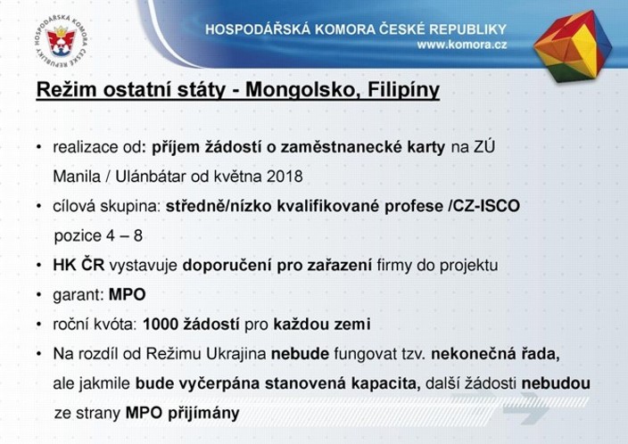 režim Filipíny - pracovníci z filipín